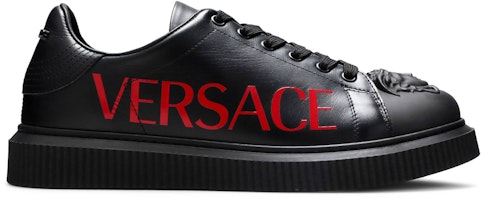 Versace Medusa Low 'Estampado de Logotipo - Negro' DSU6987-D1VSG-KNR Buy Versace Medusa Low 'Estampado de Logotipo - Negro' DSU6987-D1VSG-KNR