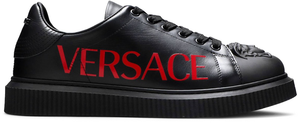 Versace Medusa Low 'Estampado de Logotipo - Negro' DSU6987-D1VSG-KNR Buy Versace Medusa Low 'Estampado de Logotipo - Negro' DSU6987-D1VSG-KNR