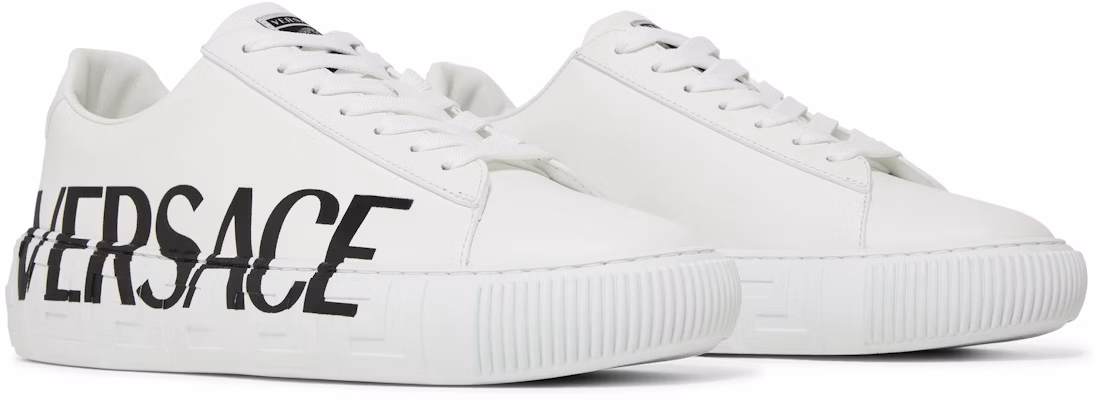 Versace Medusa Low 'Logo Print - White' DSU8404-DV51G_D0141 Cheap Versace Medusa Low 'Logo Print - White' DSU8404-DV51G_D0141