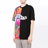 Purchase VERSACE Medusa 音樂圖案 黑色短袖T恤 1003390-1A02374-5B020