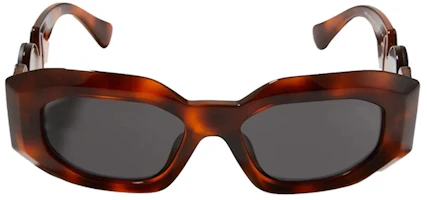 Order Versace Medusa Oval Sunglasses Black/Tortoise (4424-U)