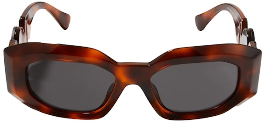 Versace Medusa Oval Sunglasses Black/Tortoise (4424-U) Order Versace Medusa Oval Sunglasses Black/Tortoise (4424-U)