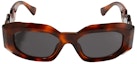 Order Versace Medusa Oval Sunglasses Black/Tortoise (4424-U)