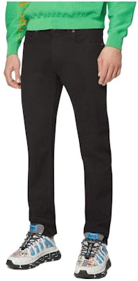 VERSACE Celana Jeans Hitam Pola Medusa A81832-1F01113-1D040 Order VERSACE Celana Jeans Hitam Pola Medusa A81832-1F01113-1D040