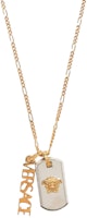VERSACE Medusa Pendant for Men - Gold Finish with Antique Style. 10066001A006204J080 VERSACE Medusa Pendant for Men - Gold Finish with Antique Style. 10066001A006204J080