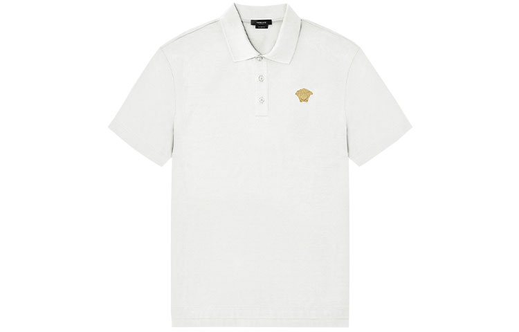 Order VERSACE 美杜莎白色短袖POLO衫 A87427-A237141-2W110
