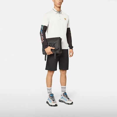 VERSACE Medusa Polo Shirt White Short Sleeve A87427-A237141-2W110 Shop VERSACE Medusa Polo Shirt White Short Sleeve A87427-A237141-2W110