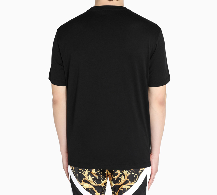 Purchase ヴェルサーチ メデューサプリント ブラック半袖Tシャツ A85172-A228806-A1008