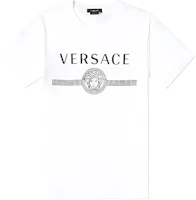 Order VERSACE 美杜莎印花純棉圓領T恤 白色 A87573-A228806-A1001
