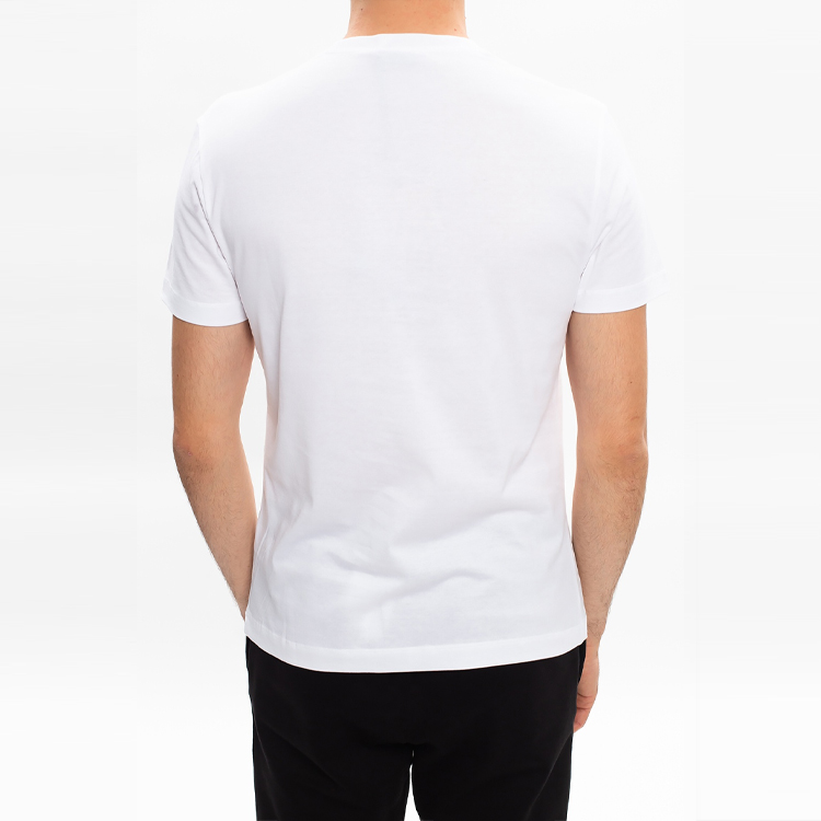 VERSACE Medusa Print Crewneck Short Sleeve T-shirt Bright White for Men A87573-A228806-A2088 圖 6