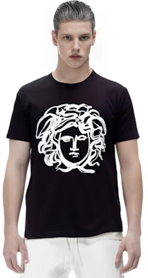베르사체 메두사 프린트 반팔 크루넥 티셔츠 SS22 블랙 A77981-A224637-A99C 2