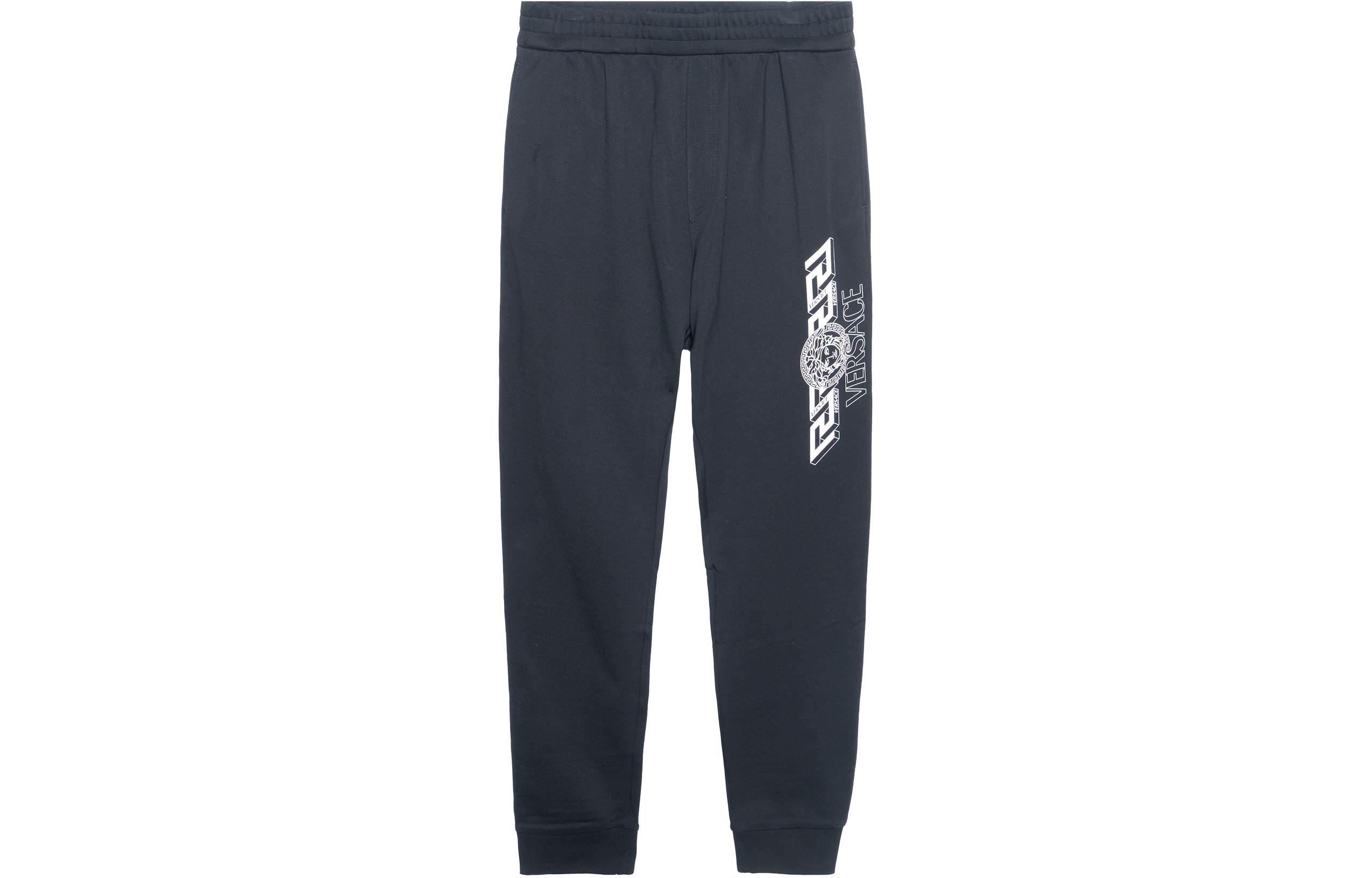 Order Pantalones Jogger Versace Medusa Estampados Negro 1004170-1A02861-1B000