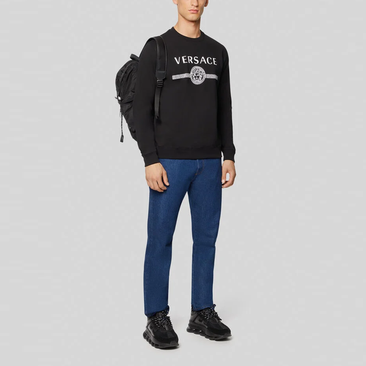 Details for 范思哲美杜莎印花长袖卫衣黑色 A87574-A231242-A1008