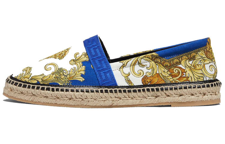 Versace Medusa Renaissance Fisherman Shoes 'White Yellow' DSU8255-1A01060_5U150