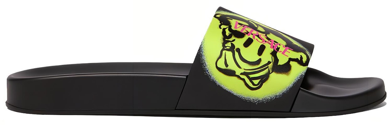 Versace Medusa Smile Slide 'Black' DSU6516-1A02005-2B670 Order Versace Medusa Smile Slide 'Black' DSU6516-1A02005-2B670