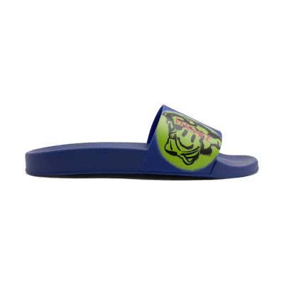 Versace Medusa Smile Slide 'Blue'