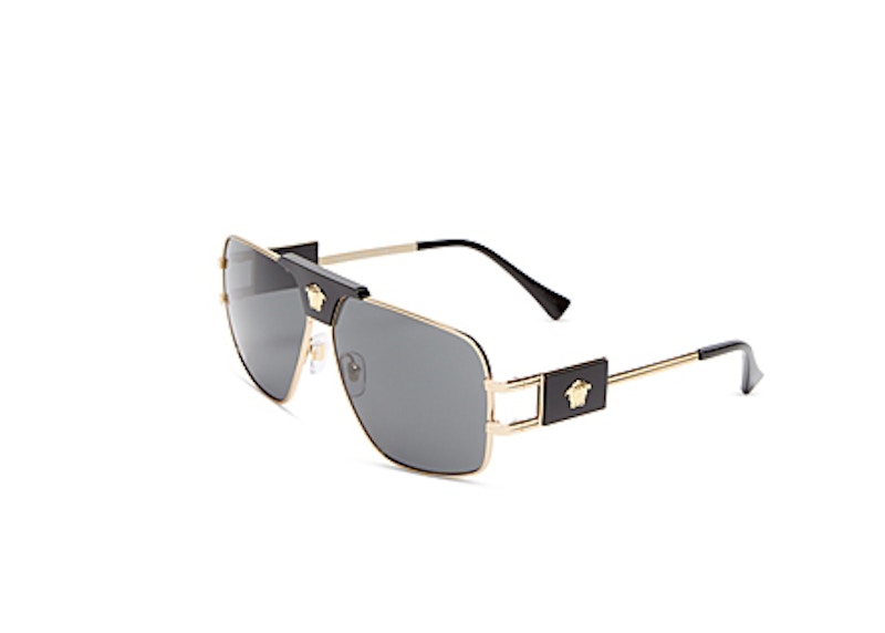 Versace Medusa Steel Sunglasses Gold (VE2251-100287)