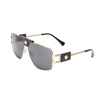 Versace Medusa Steel Sunglasses Gold (VE2251-100287)