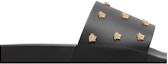 Order VERSACE 美杜莎鉚釘皮革拖鞋 黑色