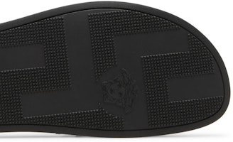 VERSACE 美杜莎鉚釘皮革拖鞋 黑色 Purchase VERSACE 美杜莎鉚釘皮革拖鞋 黑色