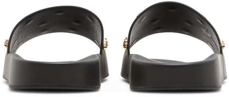 VERSACE 美杜莎鉚釘皮革拖鞋 黑色 Details for VERSACE 美杜莎鉚釘皮革拖鞋 黑色