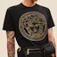 Shop ヴェルサーチ メデューサ スタッズ付き ブラック 半袖 Tシャツ A77987-A201952-A1008
