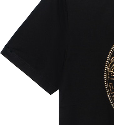 ヴェルサーチ メデューサ スタッズ付き ブラック 半袖 Tシャツ A77987-A201952-A1008 1