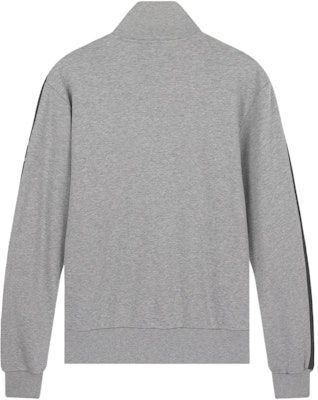 范思哲 男士拼色拉链夹克带刺绣标志 - 灰色 A87479-A231242-A8026 Lookbook 范思哲 男士拼色拉链夹克带刺绣标志 - 灰色 A87479-A231242-A8026