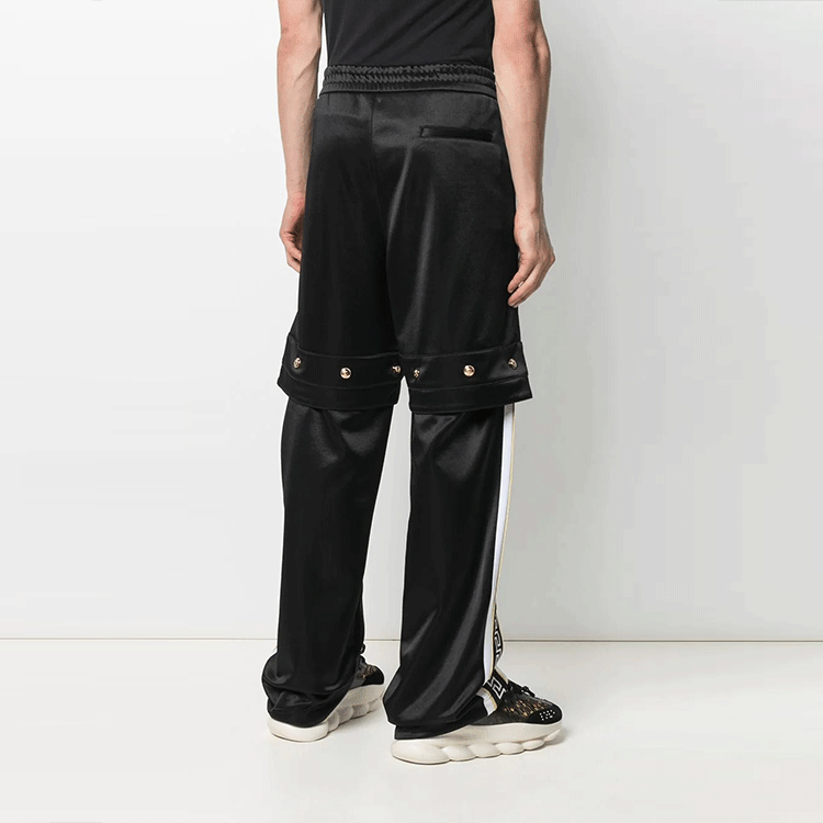Purchase VERSACE 多徽章設計可拆卸休閒褲 男士 黑色 A883571-F00108-1B000