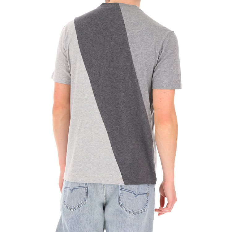 Purchase Camiseta Gris de Algodón Cuello Redondo Estampado Gráfico Multicolor VERSACE A84501-A228806-A8026