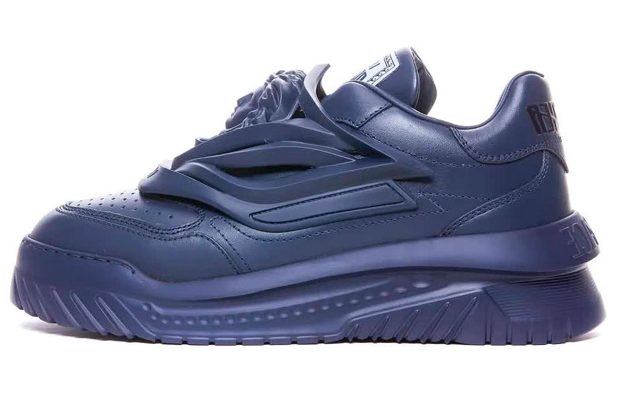 Versace Odissea 'Blue Leather Low-Top'