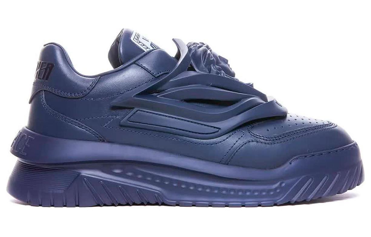 Versace Odissea 'Blue Leather Low-Top' 圖 2