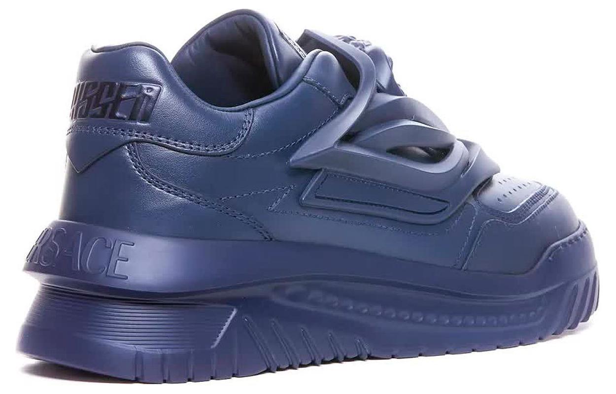 Versace Odissea 'Blue Leather Low-Top' 圖 4