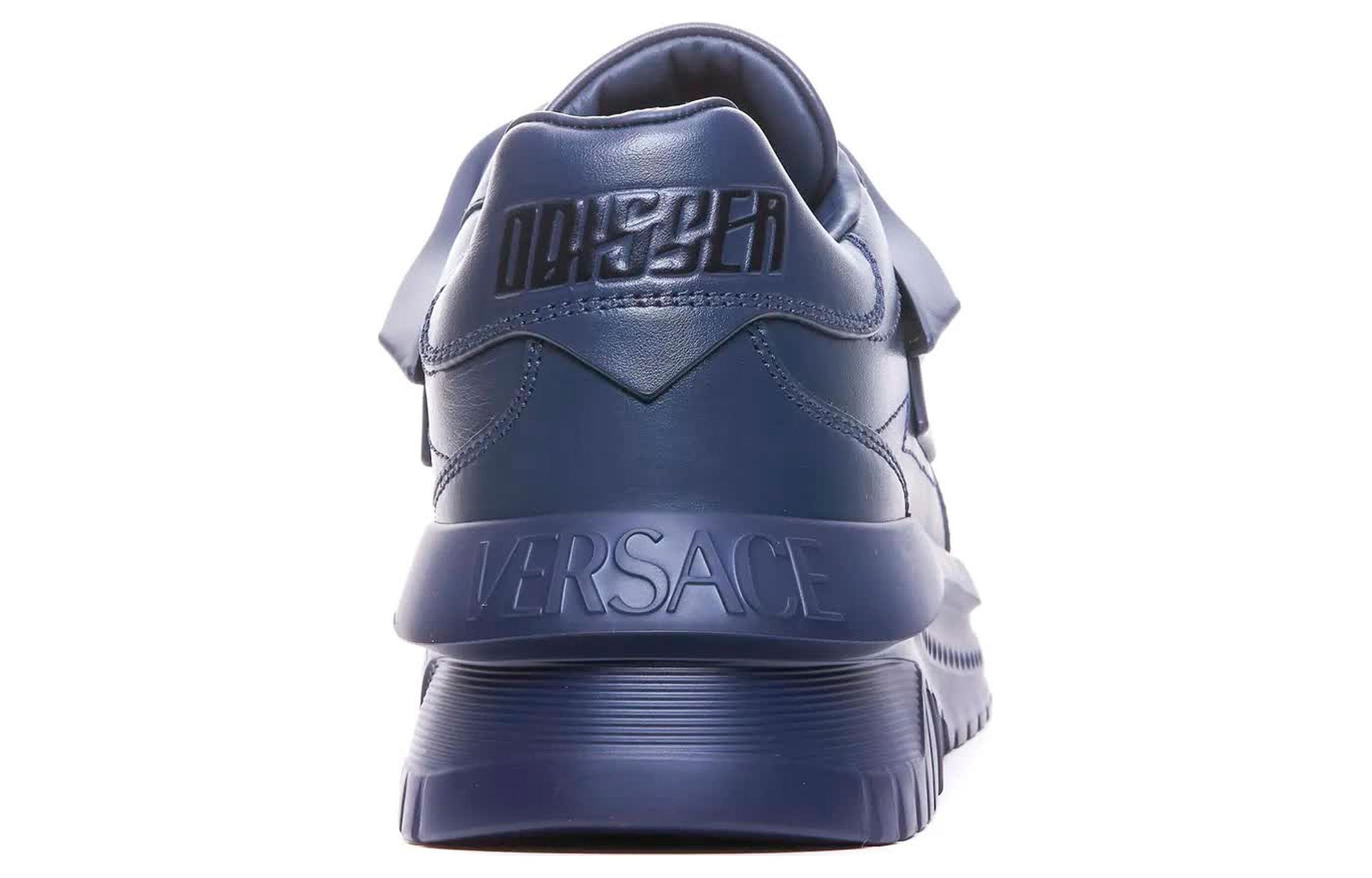 Versace Odissea 'Blue Leather Low-Top' 圖 5