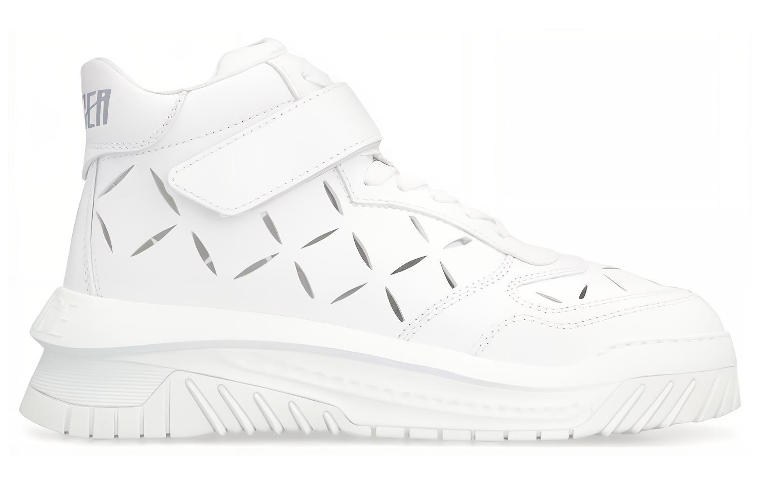 Order Versace Odissea 'White Leather High-Top' 1008964-1A06403_1W00P