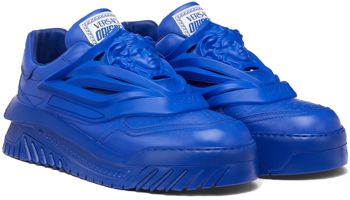 Sneaker Versace Odissea Medusa Karet 'Biru' 1004524-1A03180-1UC30 Lookbook Sneaker Versace Odissea Medusa Karet 'Biru' 1004524-1A03180-1UC30