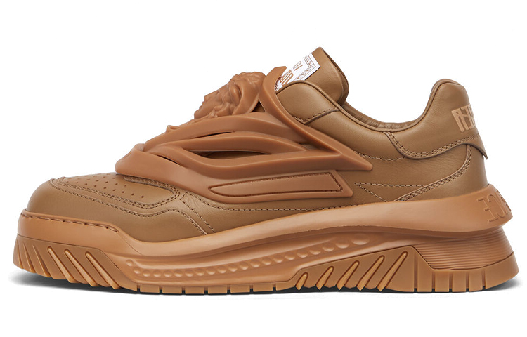 Versace Odissea Caged Rubber Medusa Sneaker 'Caramel'