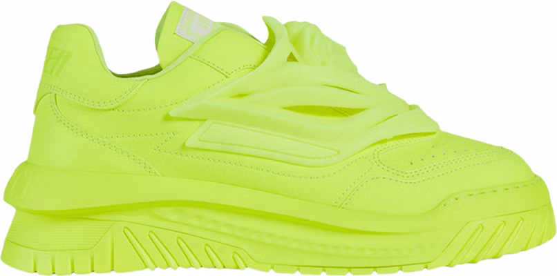 Versace Odissea Caged Rubber Medusa Sneaker ''Fluo Geel'' 1004524-1A05502_1Y790 Buy Versace Odissea Caged Rubber Medusa Sneaker ''Fluo Geel'' 1004524-1A05502_1Y790