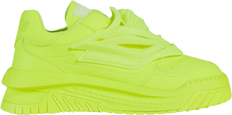 Versace Odissea Caged Rubber Medusa Sneaker 'Kuning Fluo' 1004524-1A05502_1Y790 Buy Versace Odissea Caged Rubber Medusa Sneaker 'Kuning Fluo' 1004524-1A05502_1Y790