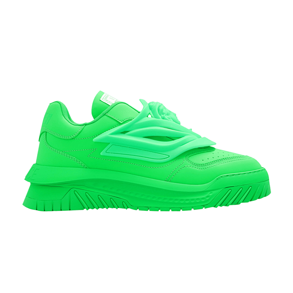 Versace Odissea Caged Rubber Medusa Sneaker 'Green' 1004524-1A05502-1GE90