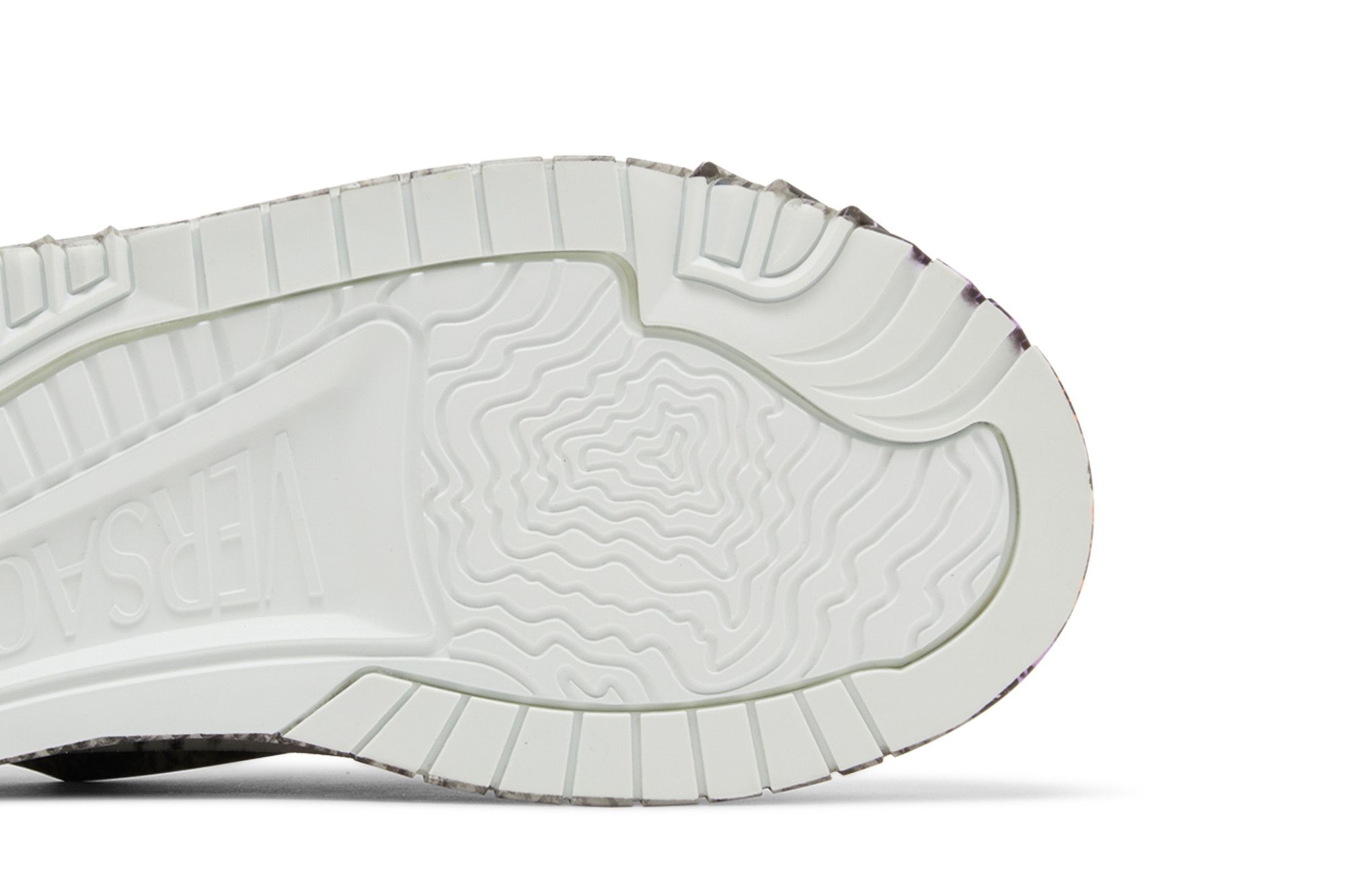Purchase Versace Odissea Caged Rubber Medusa Sneaker ''Grijs Oranje Python'' 1004524-1A06835-5E210