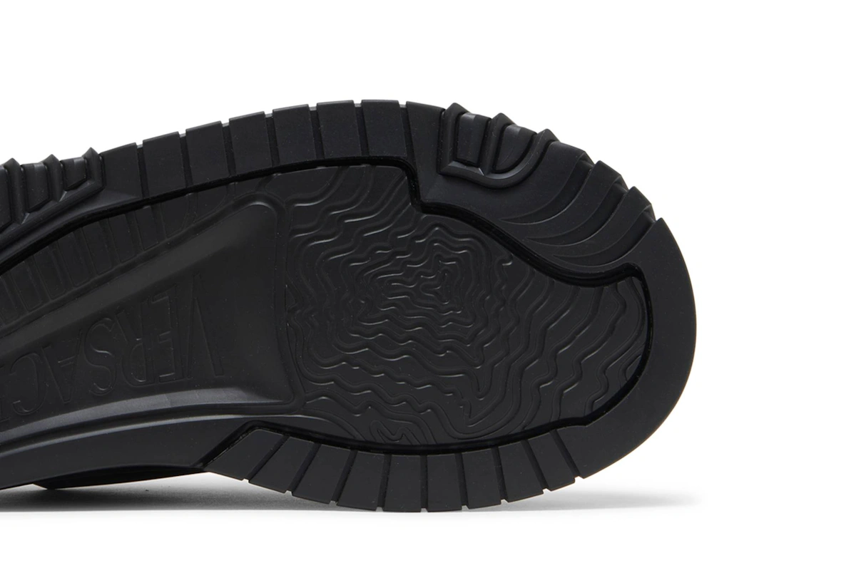 Versace Odissea Caged Rubber Medusa Sneaker 'Triple Black'