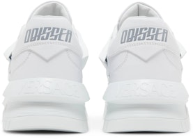 Zapatillas Versace Odissea Caged Rubber Medusa 'Triple White'. 1004524-1A03180_1W010 Details for Zapatillas Versace Odissea Caged Rubber Medusa 'Triple White'. 1004524-1A03180_1W010