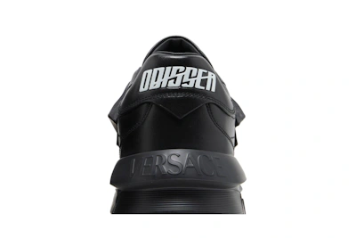Versace Odissea Caged Rubber Medusa Sneaker 'Triple Black'