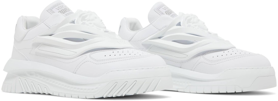 Sneaker Versace Odissea Karet Caged Medusa 'Triple White' 1004524-1A03180_1W010 Cheap Sneaker Versace Odissea Karet Caged Medusa 'Triple White' 1004524-1A03180_1W010
