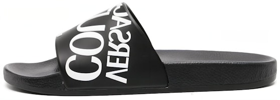 Versace Open Toe Comfort Slide 'Black' 75YA3SQ1-71352_899 Versace Open Toe Comfort Slide 'Black' 75YA3SQ1-71352_899