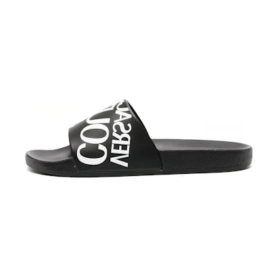 Versace Open Toe CMFT Slide 'Black'