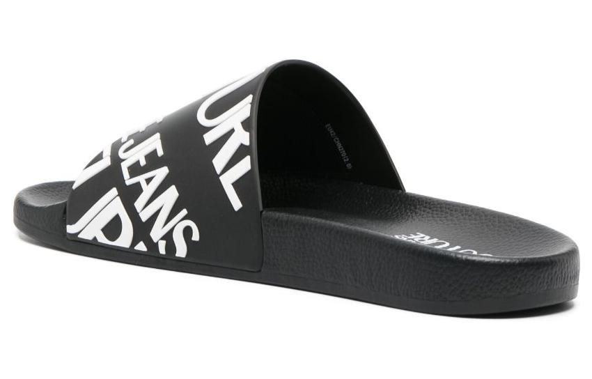 Versace Open Toe CMFT Slide 'Black' 圖 3