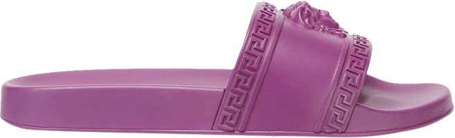 Versace Palazzo Medusa Pool Slide 'Burgundy' DSU5883-DGO9G-1LA60 Versace Palazzo Medusa Pool Slide 'Burgundy' DSU5883-DGO9G-1LA60
