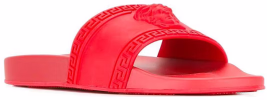 VERSACE 范思哲 logo 美杜莎拖鞋 紅色 Lookbook VERSACE 范思哲 logo 美杜莎拖鞋 紅色